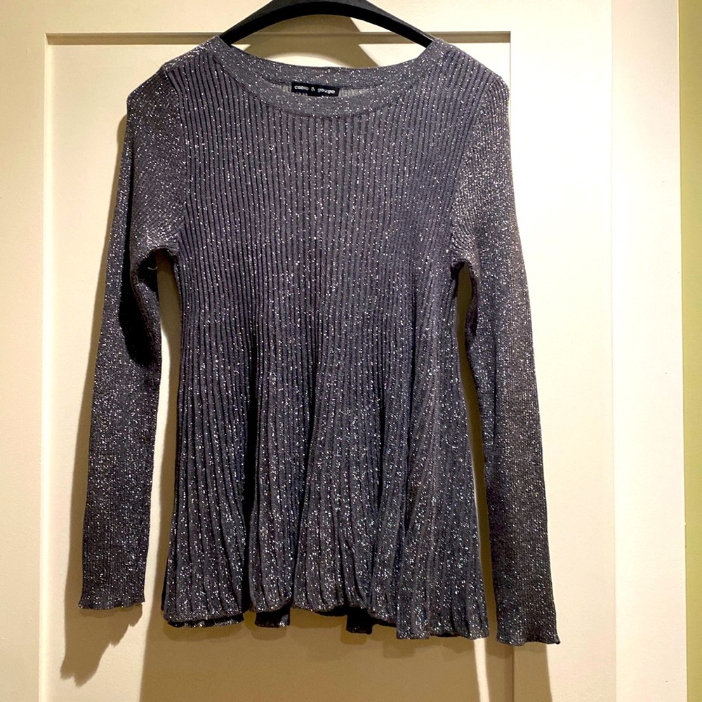 Cable & Gauge size Lg festive top